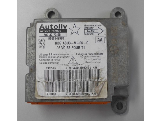 Centralina Airbag Peugeot 207 ca185